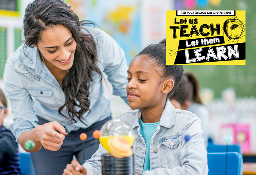 let us teach, let them learn
