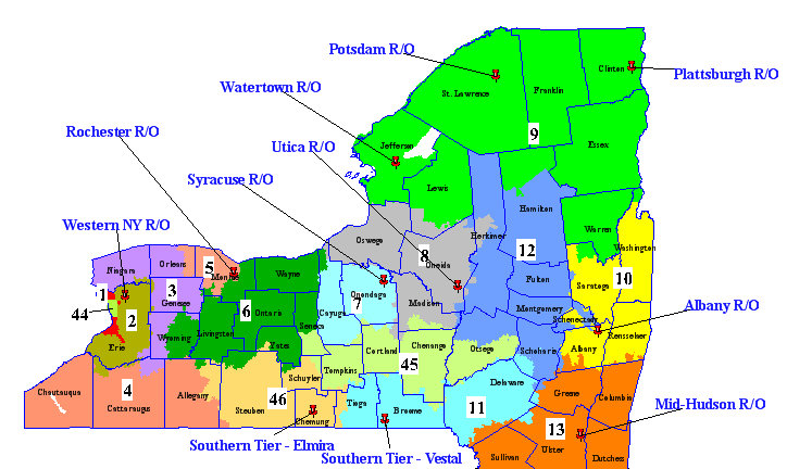 NYSUT Election Districts | NYSUT.org