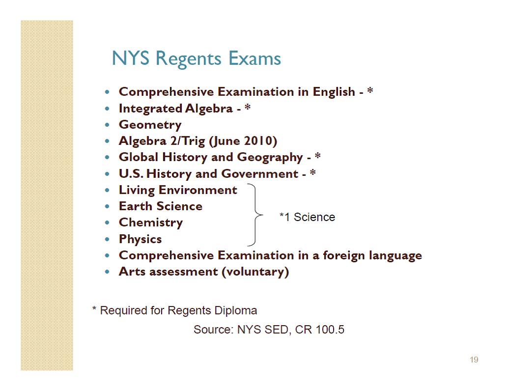 Q&A Standards and Assessments