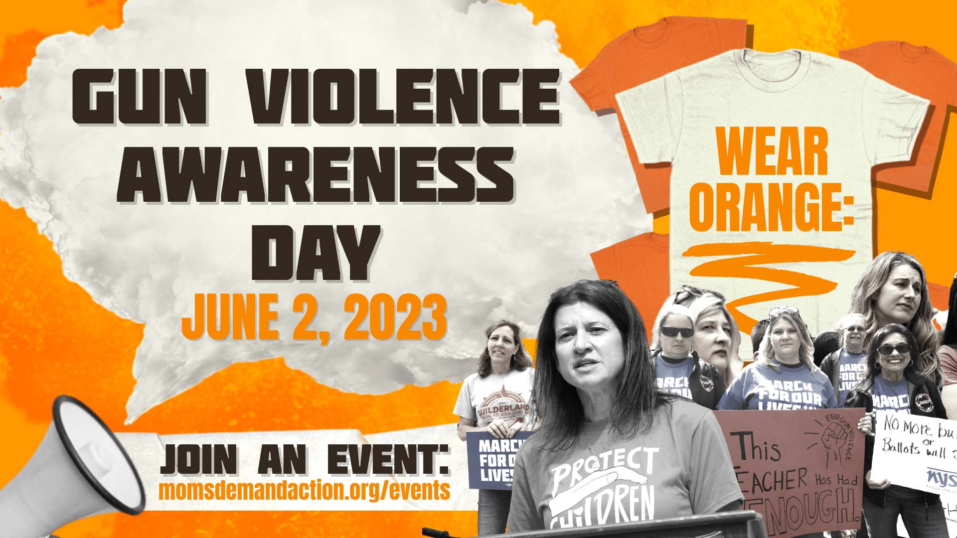 Join us! Wear orange on June 2 for Gun Violence Awareness