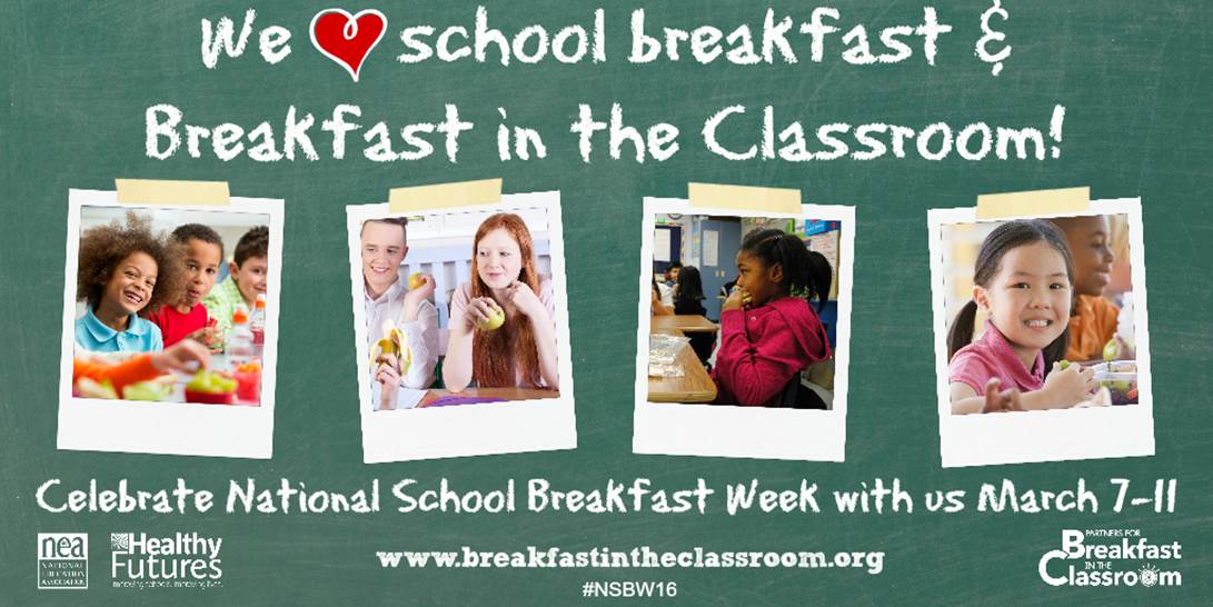 Celebrate National School Breakfast Week with NEA Healthy Futures!