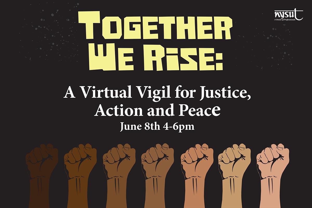 'Together We Rise: A Virtual Vigil For Justice, Peace And Action'